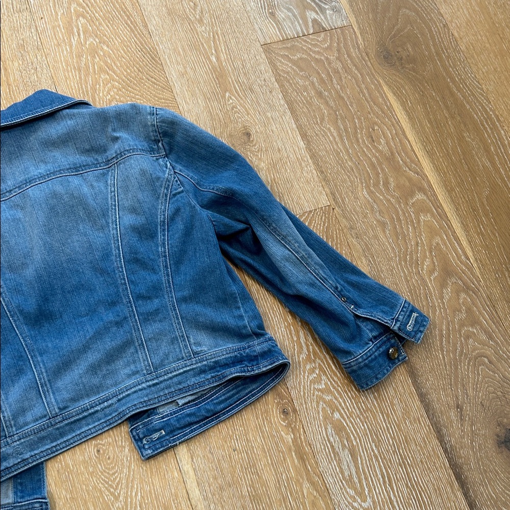 White House Black Market Jean Jacket - Picture 8 of 8